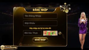 Hướng dẫn cách đăng nhập Ricwin nhanh chóng