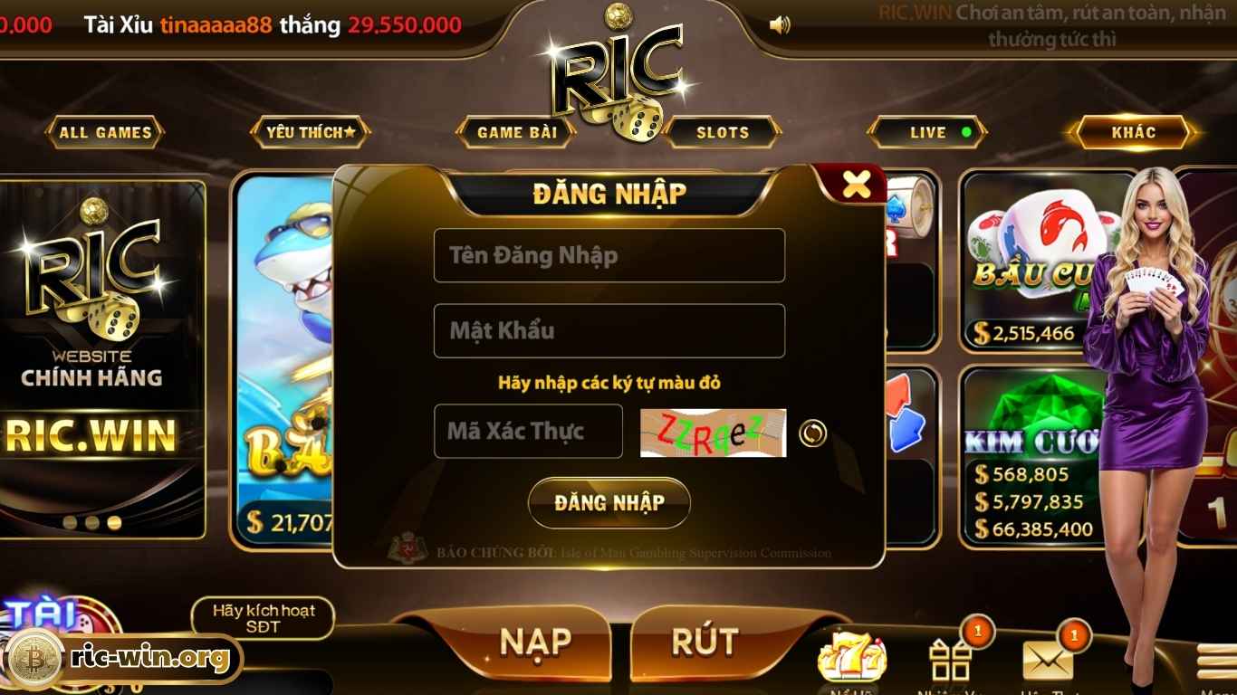 Lý do nên đăng nhập Ricwin Lý do nên đăng nhập Ricwin