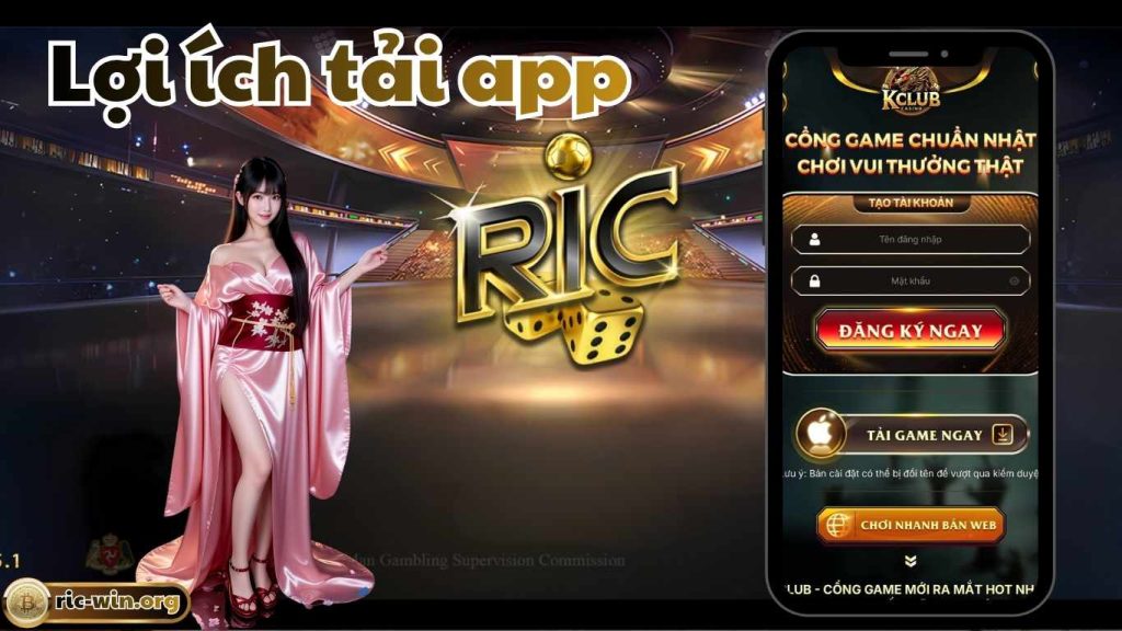 Những lợi ích khi tải app RICWIN về điện thoại