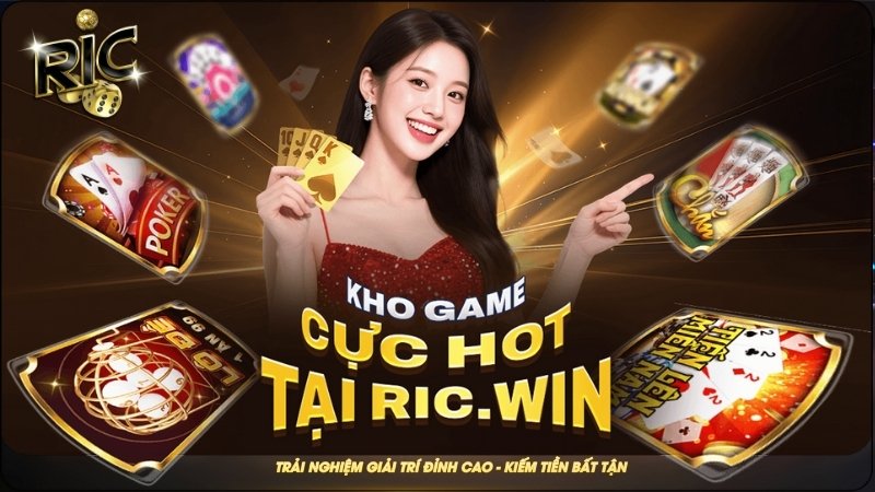 Những sản phẩm nổi bật có trên cổng game RICWIN